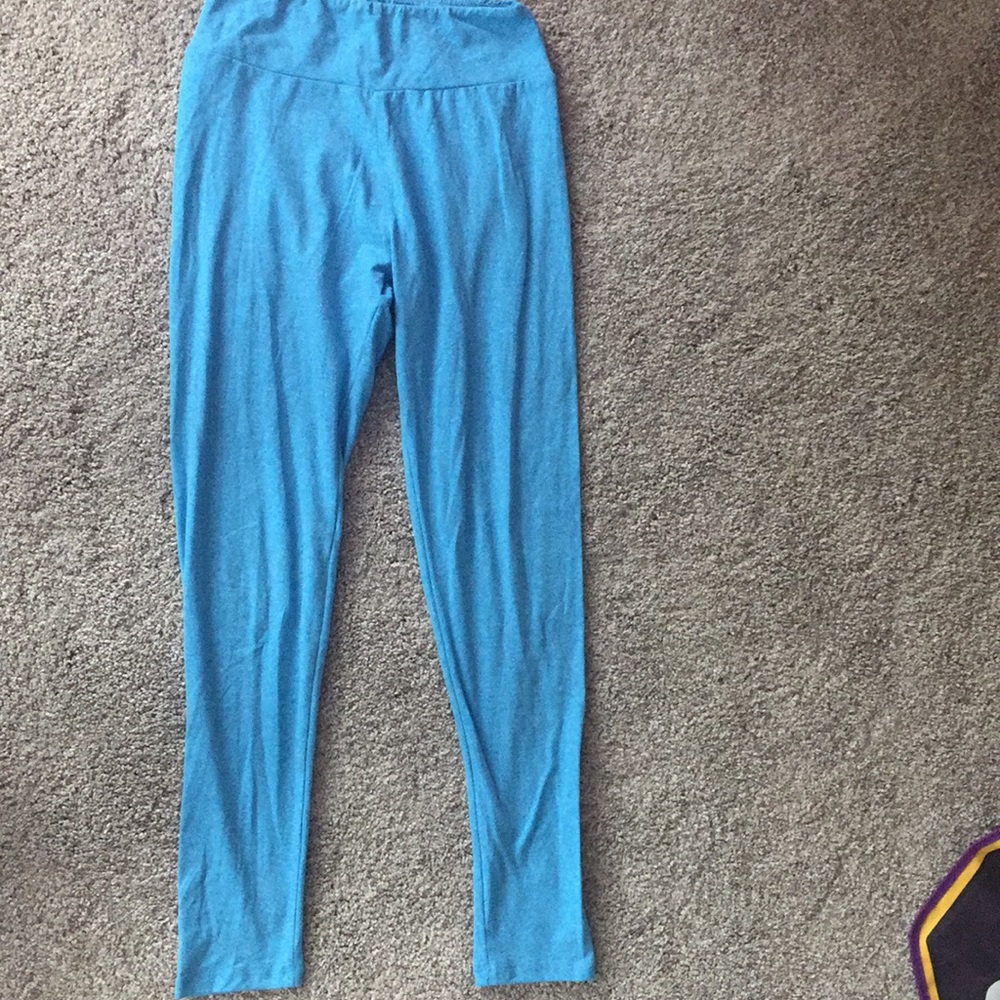 NWOT blue LulaRoe leggings